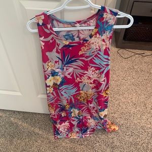 Floral tunic